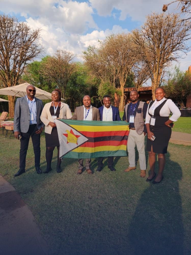 ZIPS delegation representing Zimbabwe at a procurement conference